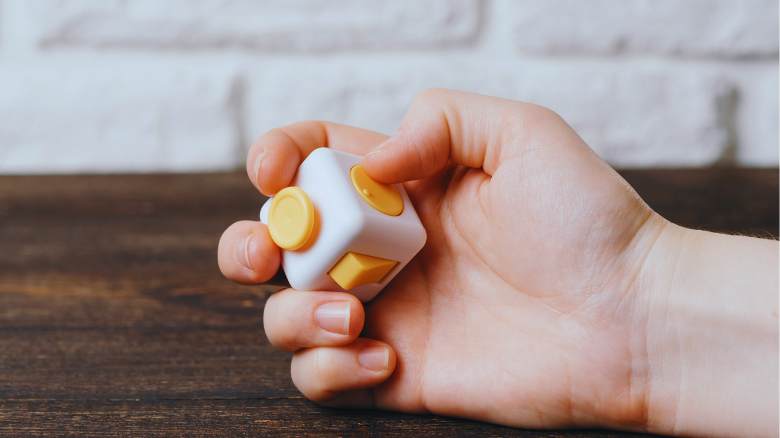 Fidget cube toy for stress