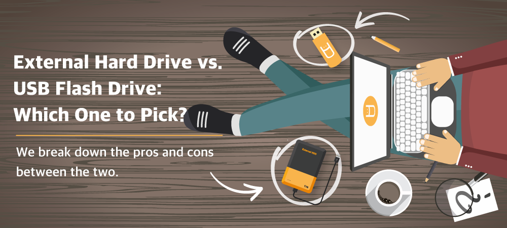 External Hard Drive vs. USB Flash Drive: Which One to Pick?