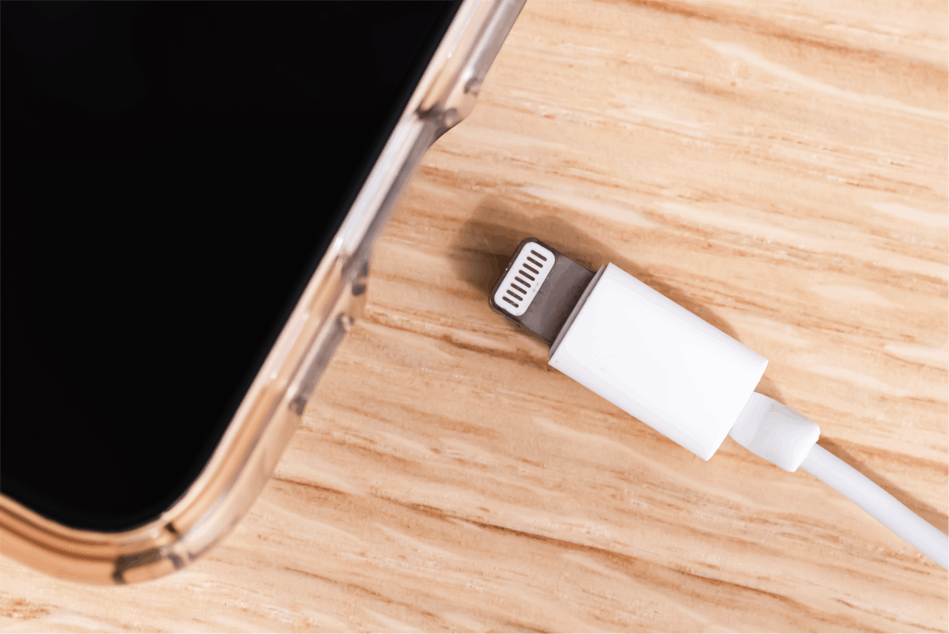 Charging cable for phones