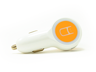 White Car Charger Thumbnail